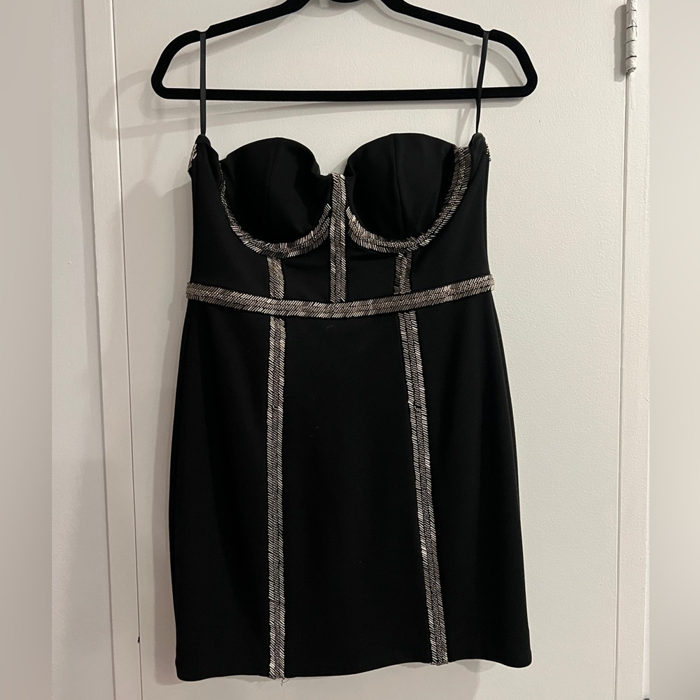 BEBE Mini Black Dress Size M
